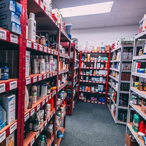 vue interieure Pharmacie du Marché